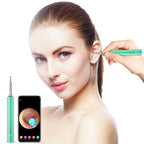 Bebird C3 Pro 2.4G 3.5mm Wireless Wifi High - definition Visual Ear Spoon 3 Million Pixels Out Ear Visual Ear Spoon(Green) - British D'sire