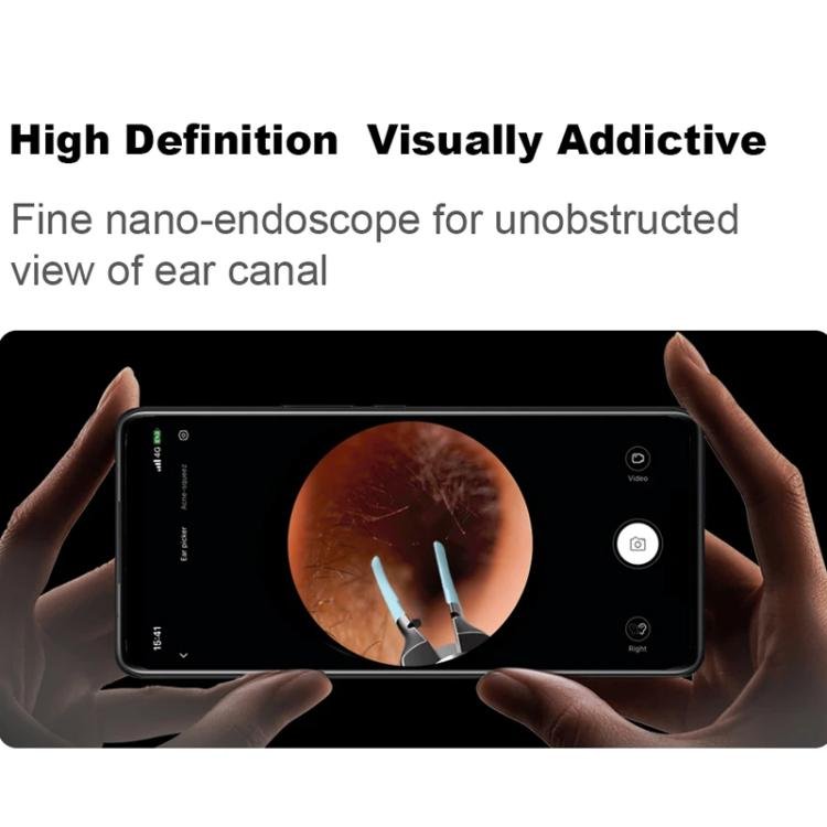 Bebird Note5 Pro Visual Ear Scoop Ear Picking Tool Cleaning Set(Sky Blue) - British D'sire