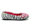 Bee Free -Zebra leather Ballerina - Ballerina - British D'sire