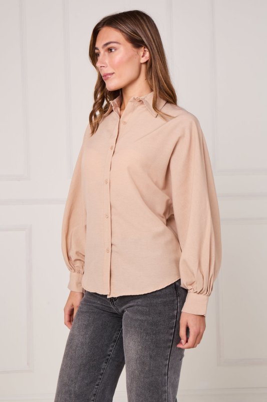 Beige Batwing Blouse Secondary image
