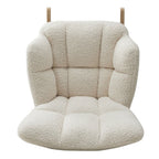 Beige Tufted Upholstered Rocking Chair - British D'sire