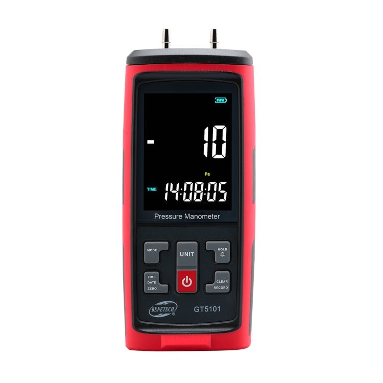 BENETECH GT5101 LCD Display Differential Pressure Meter, Specification:2KPa - British D'sire Main image