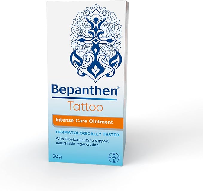 Bepanthen Tattoo Intense Care Ointment, Formulated with Provitamin B5, 50g - Skin Care - British D'sire