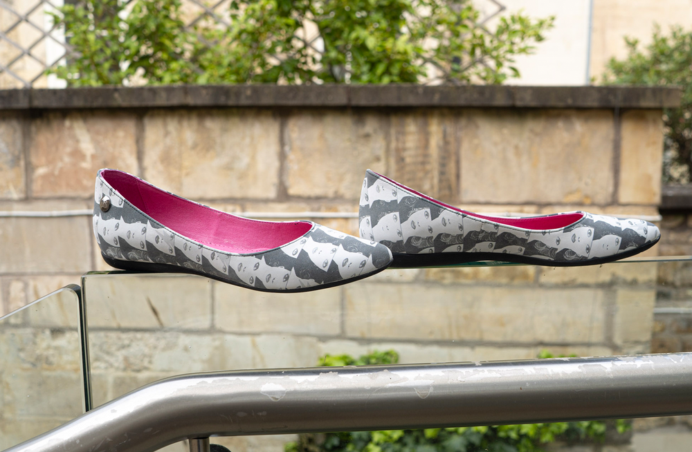 Betty Warhol black and white ballerina