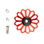 BIKERSAY Bicycle Rear Derailleur Bearing Guide Wheel Accessories, Color: SDL-13 Red - British D'sire