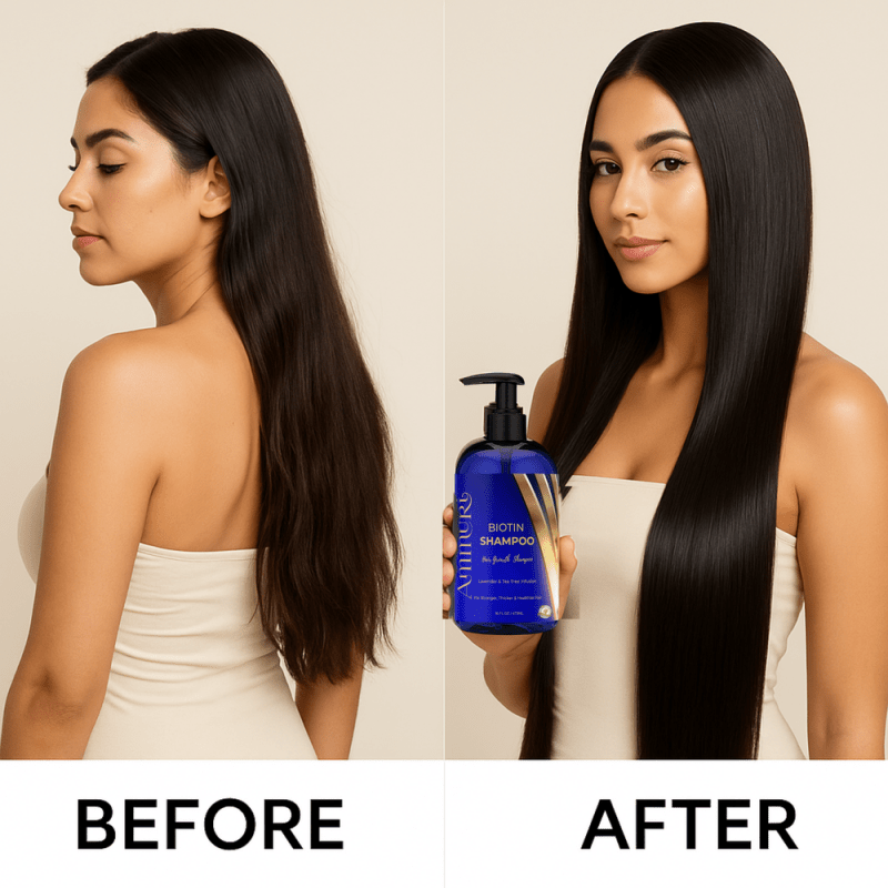 Biotin DHT Blocker Shampoo | Hair Growth & Dandruff - Hair Loss Treatments - British D'sire