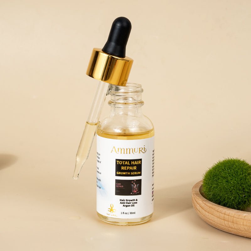 Biotin DHT Blocker Shampoo & Total Hair Repair Growth Oil Set - Hair Growth, Scalp Care & Thinning Solution - Hair Loss Treatments - British D'sire
