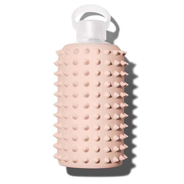 bkr the Original Glass Water Bottle Spiked Teddy 1 litre - Water Bottle - British D'sire