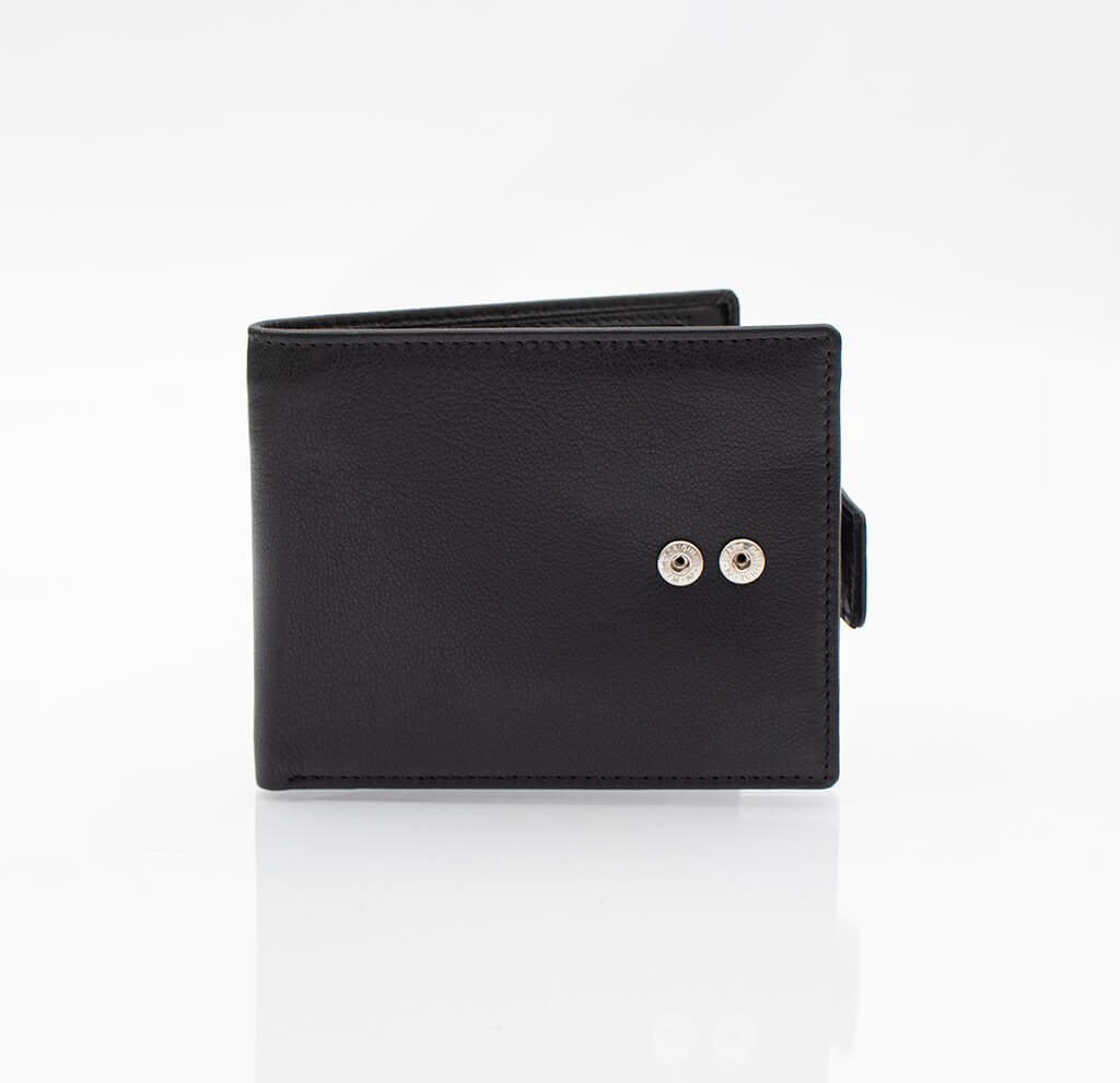 Ascort Men's Luxury Leather Trifold Wallet - 72864