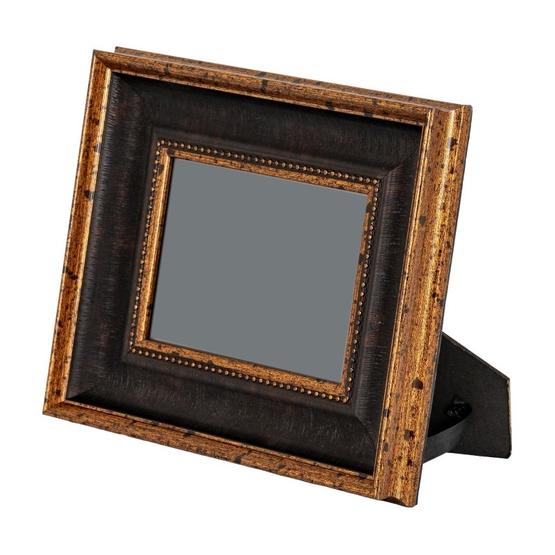 Black And Antique Gold Beaded 8X10 Photo Frame - Photo Frames - British D'sire