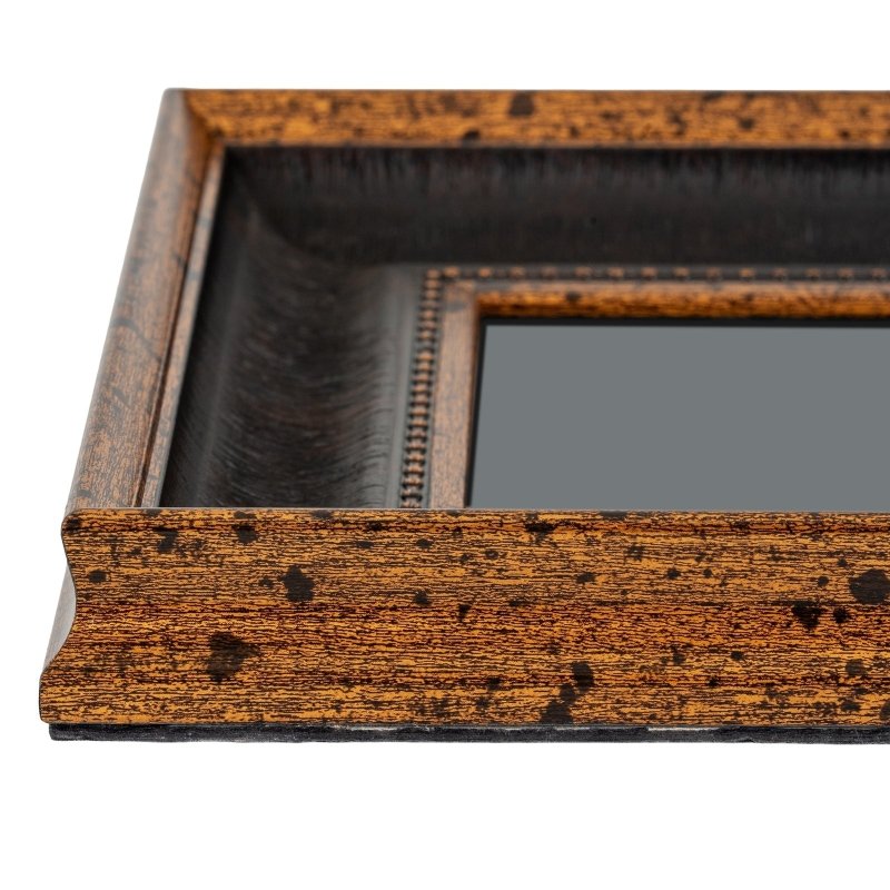 Black And Antique Gold Beaded 8X10 Photo Frame - Photo Frames - British D'sire