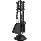 Black Duchess Top Companion Set - Fireplace Accessories - British D'sire