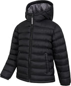 Black Kids Padded Jacket – Mountain Warehouse, Water - Resist - Boys Jacket - British D'sire