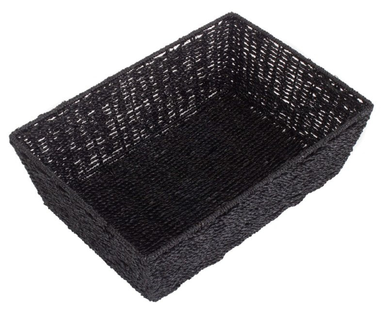 Black Paper Rope Display Tray - Serving Tray - British D'sire
