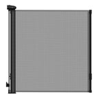 Black Retractable Safety Gate for Kids and Pets - Safety Gate - British D'sire