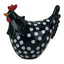 Black Speckled Chicken Td15.6X9.2cm H13.3cm - Figurines - British D'sire