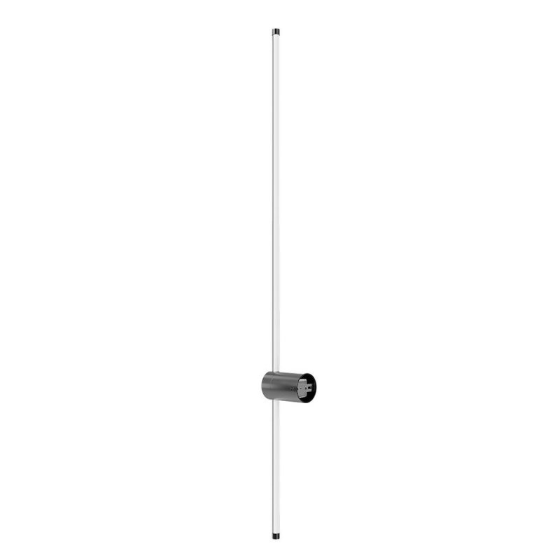 Black Warm Light LED Straight Wall Light 100cm - Wall Light - British D'sire