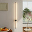Black Warm Light LED Straight Wall Light 100cm - Wall Light - British D'sire