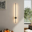 Black Warm Light LED Straight Wall Light 60cm - Wall Light - British D'sire