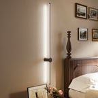 Black White Light LED Straight Wall Light 100cm - Wall Light - British D'sire