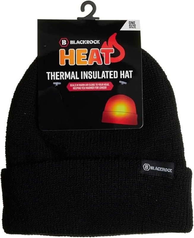 Blackrock Beanie Hat Men & Women, Running Hat, Mens Beanie Hat, Winter Hats for Men, Lightweight Beanie, Skull Caps, Thermal Mens Hat - Hats & Caps - British D'sire Main image