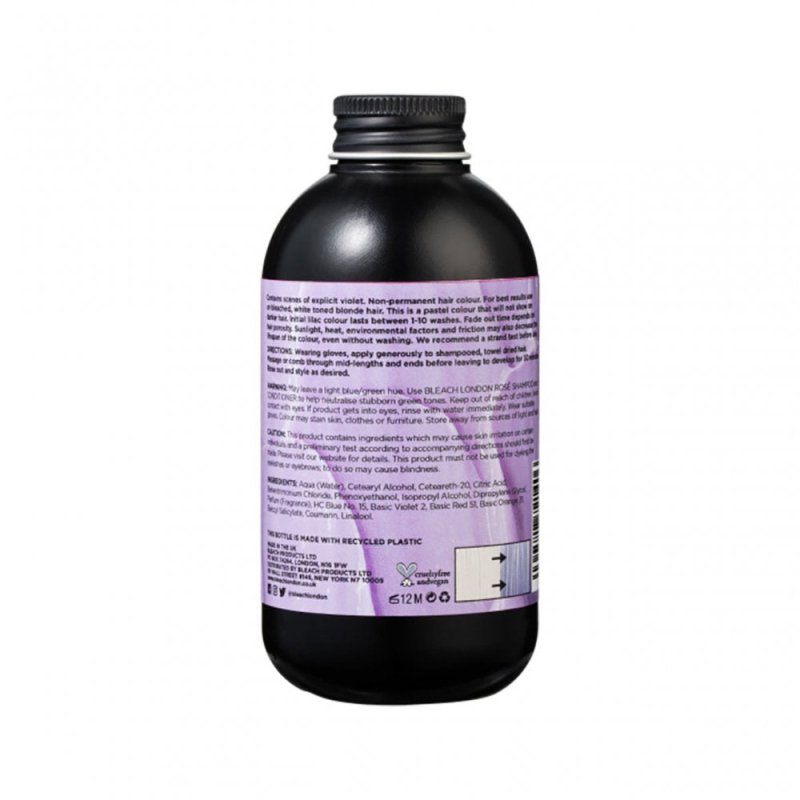 Bleach London Super Cool Semi - Permanent Hair Colour Cream 150 ml, Violet Skies - Hair Coloring Accessories - British D'sire