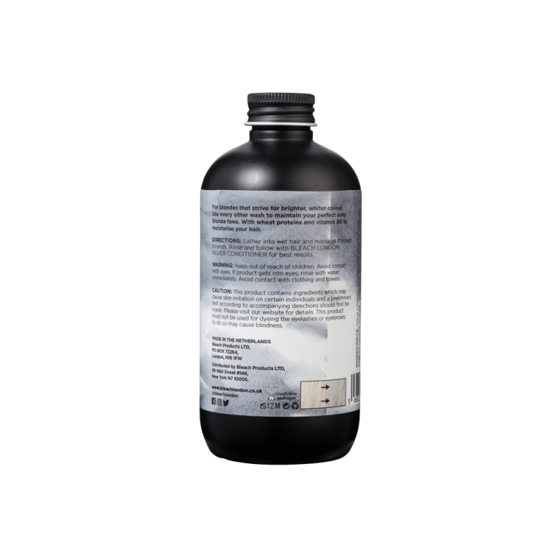 Bleach London Toning Shampoo - Silver - 250ml - Shampoo - British D'sire