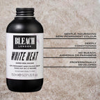 BLEACH LONDON White Heat Colour - Semi - Permanent Hair Colour, Cool Neutral Blonde, Vegan, Cruelty Free, Temporary Hair Colour Cream, 150 ml - Haircare - British D'sire