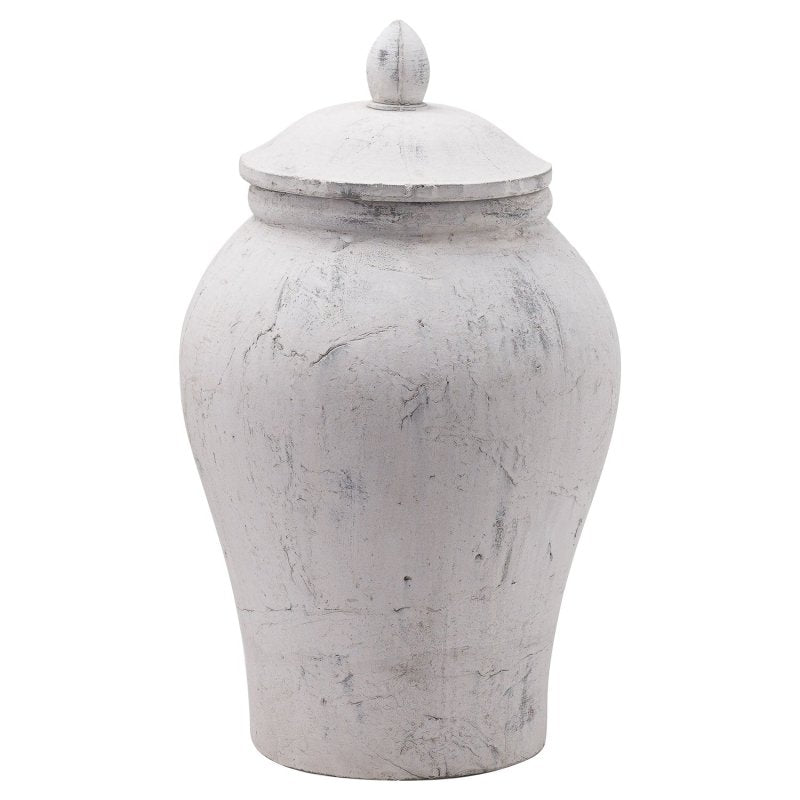 Bloomville Large Stone Ginger Jar - Jar & Jugs - British D'sire