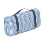 Blue and White Gingham Picnic Blanket - Picnic Accessories - British D'sire