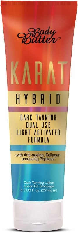 Body Butter KARAT HYBRID Dark Tanning Dual Use Light Activated Formula (251ml) - British D'sire Main image
