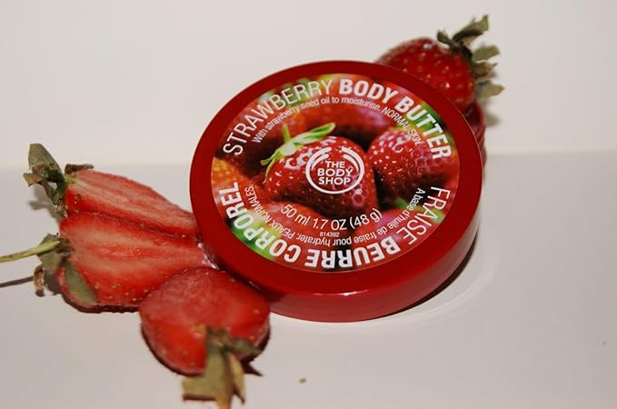 Body Butter Skin Care Set – 4 x 50ml Strawberry, Moringa, Satsuma & British Rose Body Moisturiser with Gift Card Secondary image