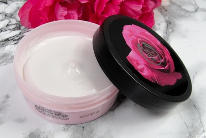 Body Butter Skin Care Set - Pack of 4 x 50ml Strawberry, Moringa, Satsuma & British Rose Body Moisturiser with Topline Card. Great, Skin Care Gifts for Women, Birthday Gift & Mothers Day Hamper. - British D'sire Main image