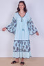 Bohemian Tiered Maxi Dress – Flowy Viscose Elegance - Dresses - British D'sire
