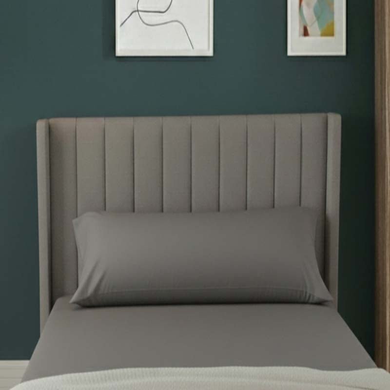 Bolster Support Pillow Pillowcase Plain Dyed Pillow Linen Easy Care - Single 3FT - Teal - British D'sire