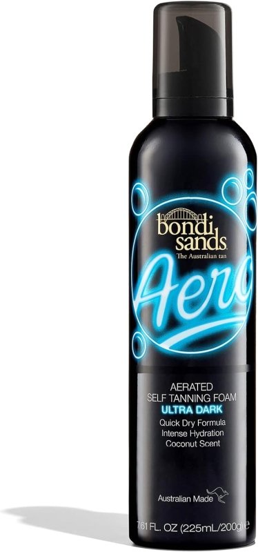 Bondi Sands Aero Aerated Self Tanning Foam - Ultra Dark, 225ml/200g - British D'sire Main image