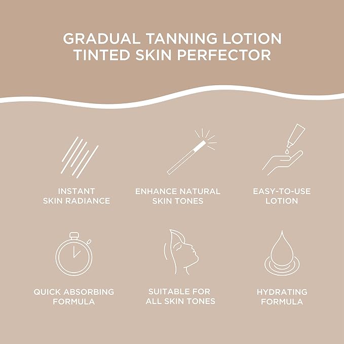 Bondi Sands Gradual Tanning Lotion - Skin Perfector 150mL |Gradual Tan | Suitable for Sensitive Skin | Vegan + Cruelty Free | 150ml/5.07 Fl Oz - British D'sire