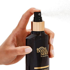 Bondi Sands Liquid Gold Self-Tanning Dry Oil | Ultra Nourishing No Wash Off Formula Gives Skin a Long-Lasting Golden Tan, Enriched with Argan Oil, Vegan + Cruelty , Coconut Scent | 150 mL/5.07 Oz - British D'sire