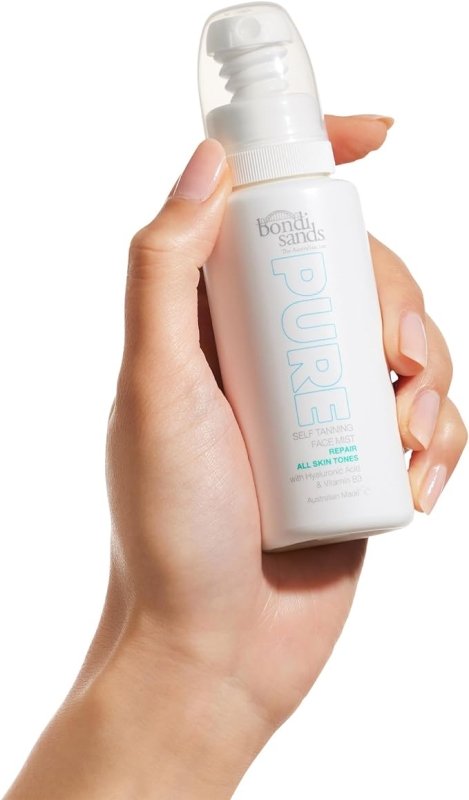 Pure Self Tanning Face Mist Repair | Hyaluronic Acid & Vitamin B3 Formula Provides Hydrated, Glowing Skin, Non-Comedogenic 70 mL/2.36 Oz Secondary image