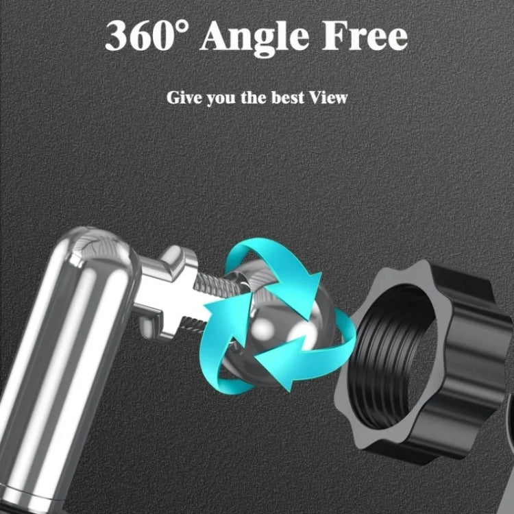 Boneruy P21 Lifting Adjustable Rotating Phone Tablet Desktop Holder(Black) - British D'sire