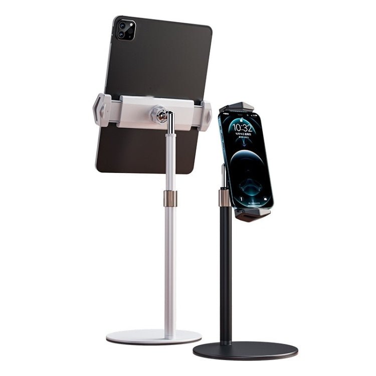 Boneruy P21 Lifting Adjustable Rotating Phone Tablet Desktop Holder(White) Secondary image