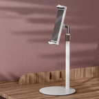Boneruy P21 Lifting Adjustable Rotating Phone Tablet Desktop Holder(White) - British D'sire