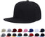 Boolavard Classic Snapback Hat Cap Hip Hop Style Flat Bill Blank Solid Color Adjustable Size - Hats & Caps - British D'sire