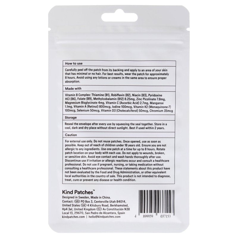 Boost Patches by Kind Patches for Unisex - 30 Count Patches - Patches - British D'sire