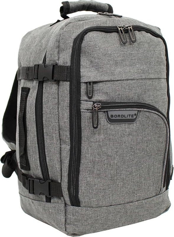 Bordlite Travel Underseat Cabin Approved Backpack, Lightweight Travel Rucksack, Premium Carry on Bag, 40x20x25cm Secondary image