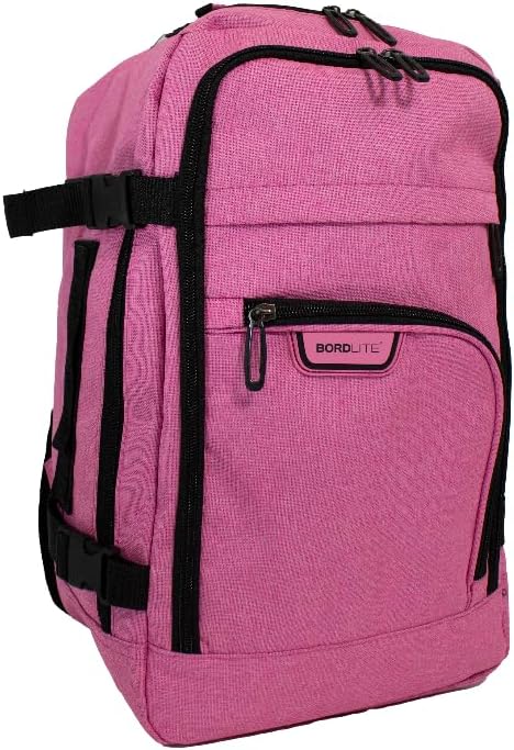 Bordlite Travel Underseat Cabin Approved Backpack, Lightweight Travel Rucksack, Premium Carry on Bag, 40x20x25cm - Luggage & Bags - British D'sire Main image