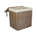 Boutique Antique Wash Storage Laundry Basket With Lining - Laundry Baskets - British D'sire