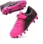 Boys Football Boots Shoes Kids Girls FG/AG Soccer Athletics Training Sport Running Shoes Profession Competition Teenager Indoor Outdoor Cleats Sneakers for Unisex - Kids shoes - British D'sire