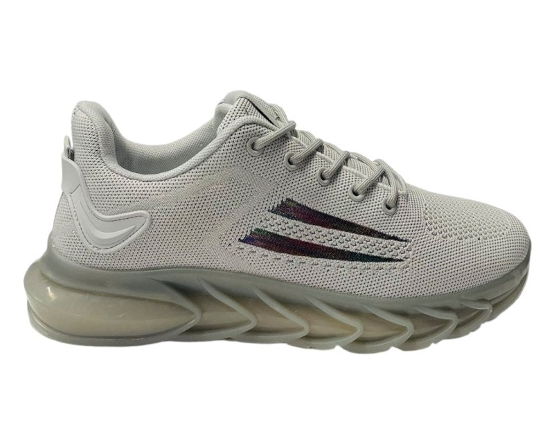 Breathable Knit Sports Lace Up Trainers - Trainers - British D'sire