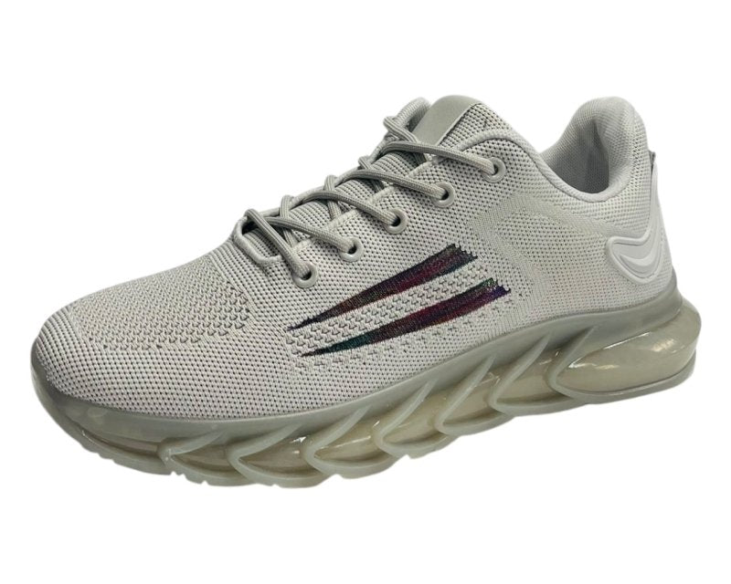 Breathable Knit Sports Lace Up Trainers - Trainers - British D'sire